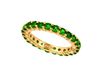 Tsavorite eternity band