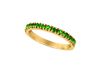 Tsavorite Stackable Ring