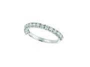 White gold diamond ring