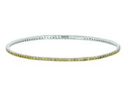 Yellow diamond Bangle