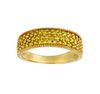 Yellow diamond ring