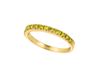 Yellow Diamond Stackable Ring, 14K Yellow Gold