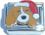 Christmas Dog Italian Charm