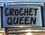 Crochet Queen Italian Charm