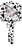 Dalmations Printed House Key