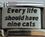 Every Life Should have Nine Cats Italian Charm