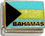 Flag of Bahamas Italian Charm