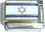 Flag of Israel Italian Charm