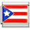 Flag of Puerto Rico Italian Charm