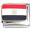 Flg of Egypt Italian Charm