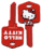 Hello Kitty Red Uncut Printed House Key