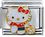 Hello Kitty with Ball Italian Charm