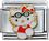 Hello Kitty with Goggles Italian Charm