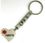 Medical Alert Heart Keychain - Diabetic