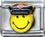 Policeman Smiley Face Italian Charm