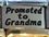 Promoted to Grandma Italian Charm