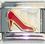 Red High Heel Shoe Italian Charm