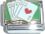 Royal Flush cards Italian Charm