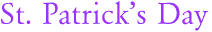 St. Patrick's Day