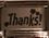 Thanks with Hearts Italian Charm