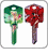 Tinkerbell Printed House Key Blank