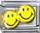 Twins Smiley Face Italian Charm