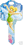Uncut Printed House Key - Tinkerbell