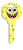 Uncut Printed Key - Sponge Bob Square Pants