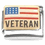 Veteran with US Flag Italian Charm