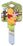 Winnie the Pooh and Piglet Uncut Printed House Key