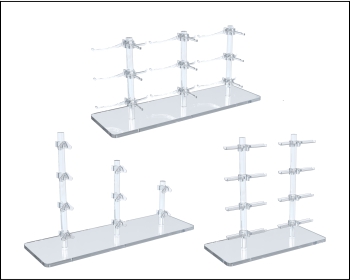 Optical Frame Risers & Displays - 2 to 5 Frames