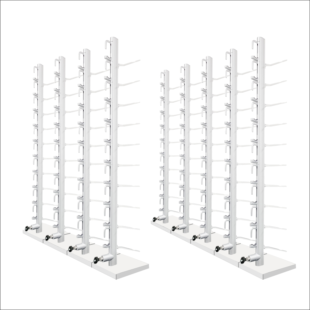 Locking Modular Counter Rods and Base for 10, 20,30,40 and 50 Optical ...