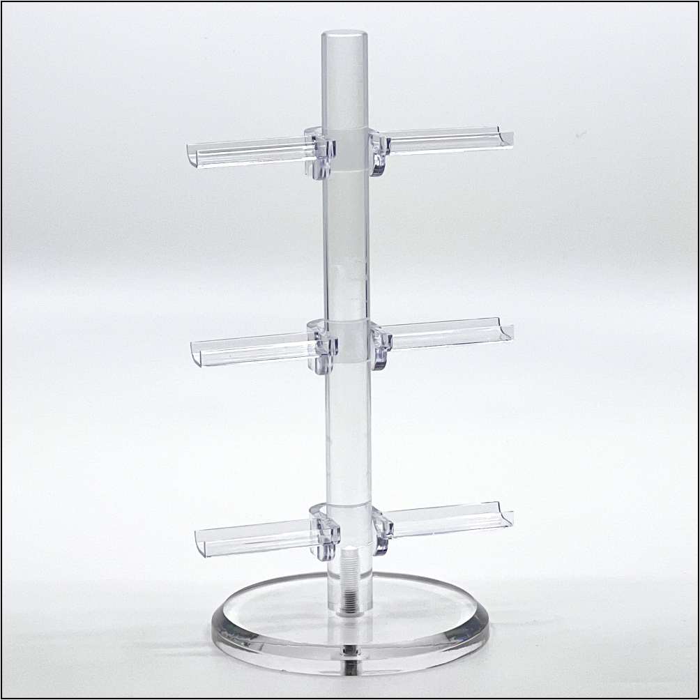 Optical Frame Risers with Flat Clips (CF3)