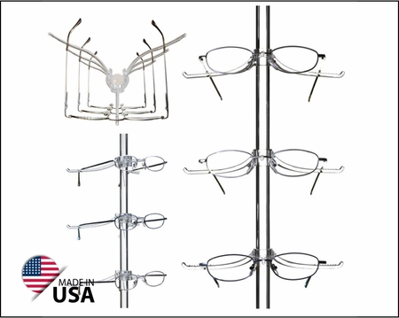 Custom acrylic eyewear rods from Framedisplays.com