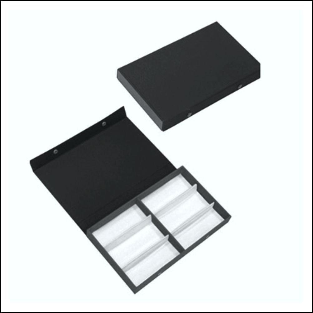 TRY.OPT.6.23 Optical display case holds 6 frames