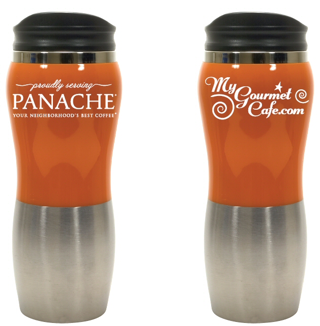 My Gourmet Cafe Panache Tumbler Orange My Gourmet