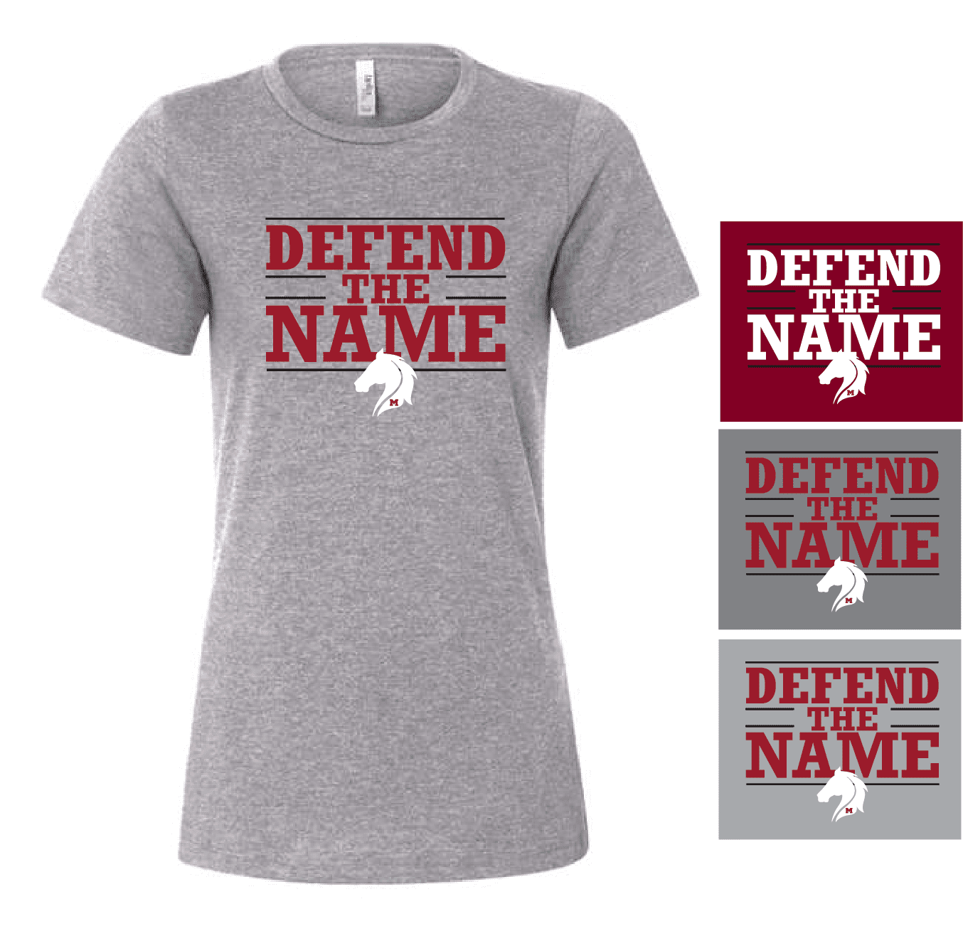 DEFEND WOMEN'S RELAXED FIT TSHIRT