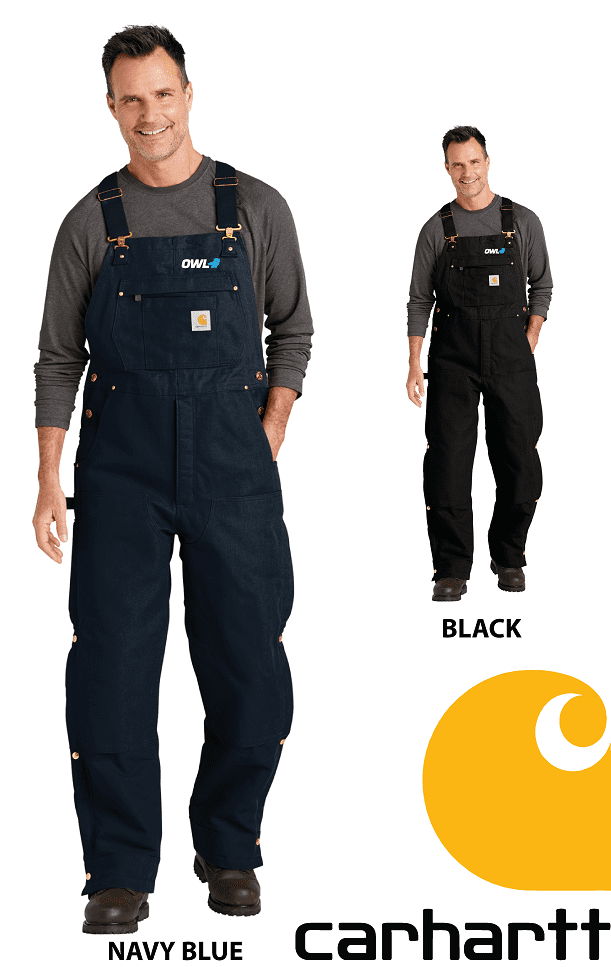 CARHARTT INSULATED BIB OVERALLS
