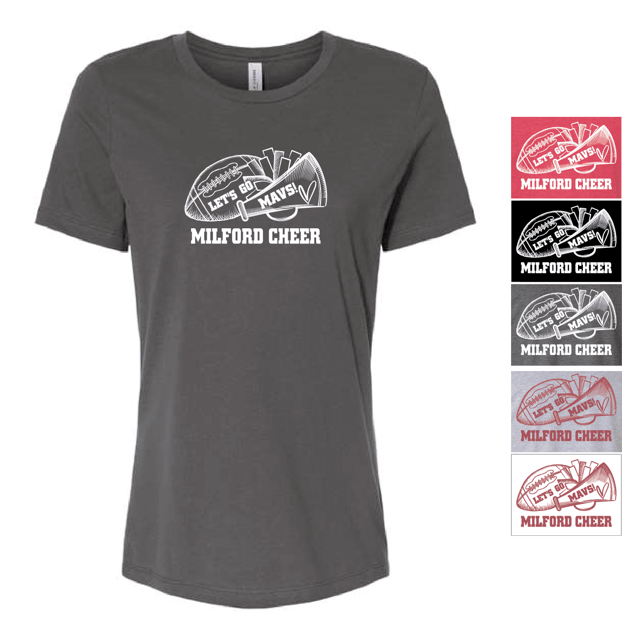 CHEER WOMEN'S CUT TSHIRT