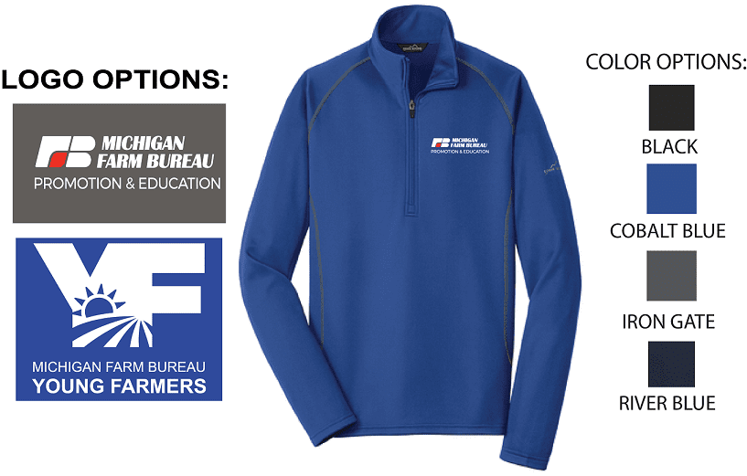 EDDIE BAUER BASE LAYER 1/2 ZIP MEN'S