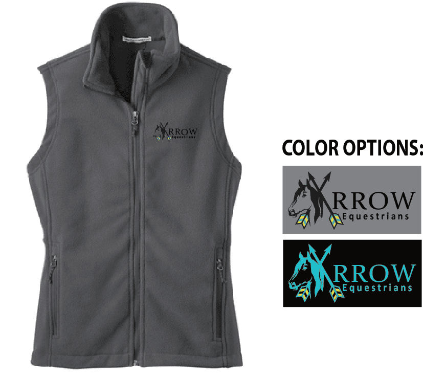 FULL ZIP FLEECE VEST WOMEN'S