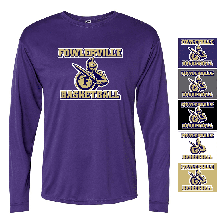 PERFORMANCE LONG SLEEVE TEE ADULT & YOUTH