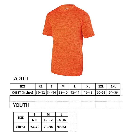 PERFORMANCE TSHIRT ADULT & YOUTH