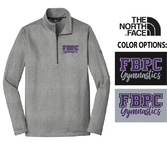 THE NORTH FACE TECH 1/4 ZIP - MEN'S SIZING