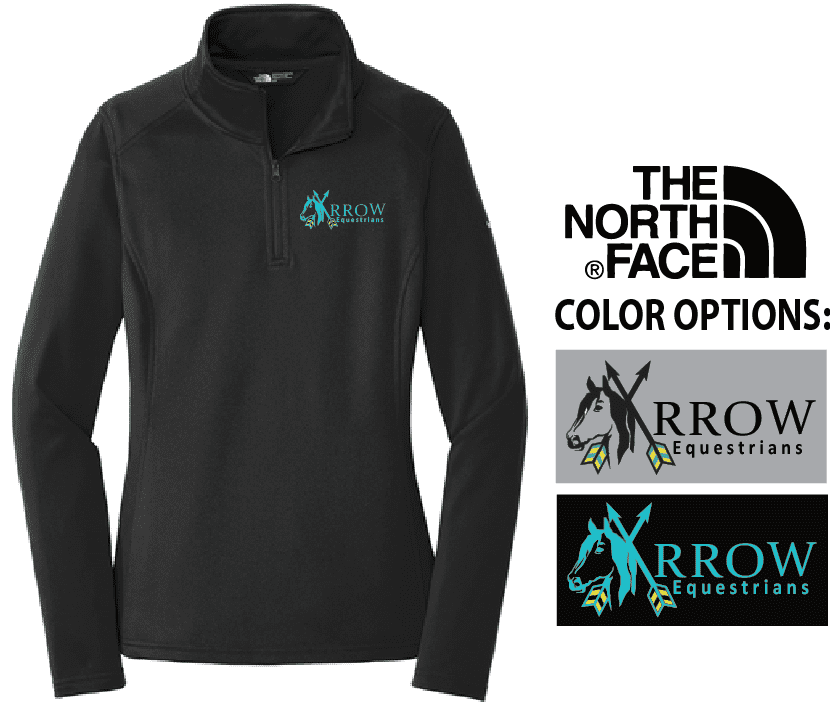 "THE NORTH FACE" TECH 1/4 ZIP WOMENS