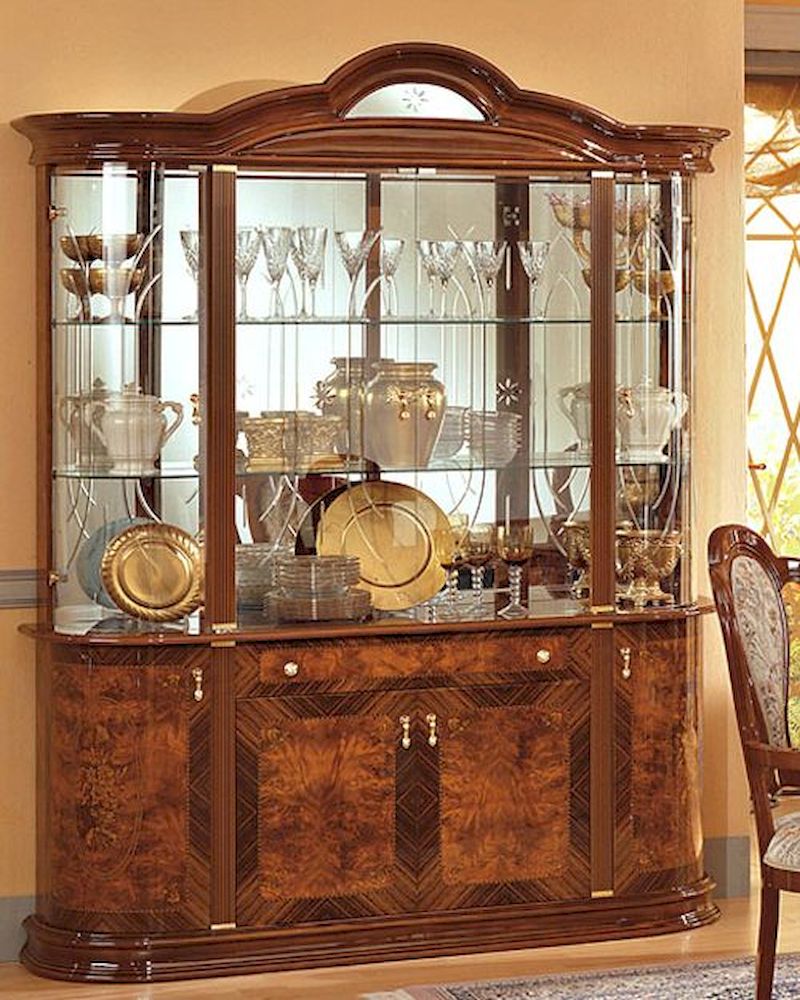 4 Door China Cabinet Minerva European Design Made in Italy 33D38