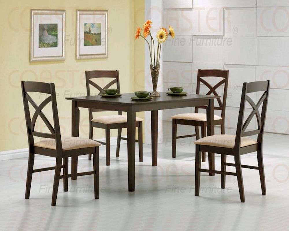 5 PC Set in Dark Walnut