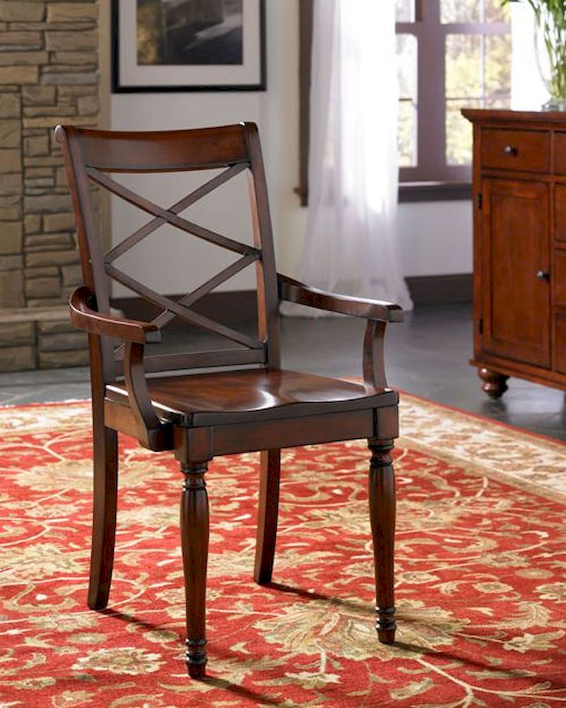 Aspenhome Double X Arm Chair Cambridge ASICB-6670A-BCH (Set of 2)