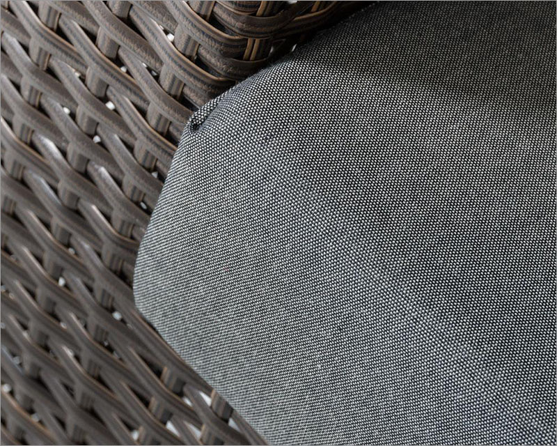 Brown and Grey Outdoor Sectional Sofa Set 44P202SET