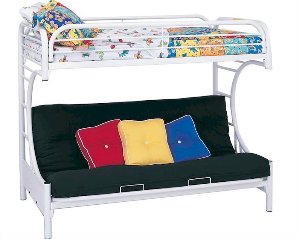 Coaster Furniture Twin over Full Futon Bunk Bed Fordham CO2253W